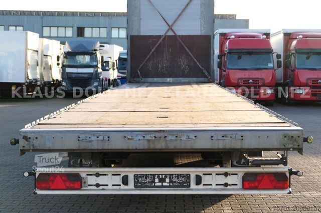 Remorque semi-plateforme de travail FLIEGL SDS 350 Platto Liftachse SAF-Achsen