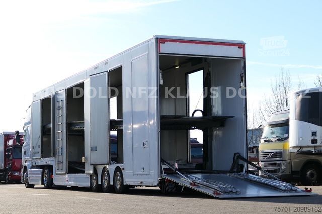 Camion porte-voitures SCANIA R450 TopLine Autotransp. Kässbohrer