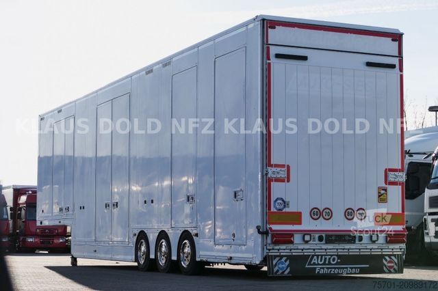 Semi-remorque porte-voitures KÄSSBOHRER SP 9-16 geschlossener Autotransporter