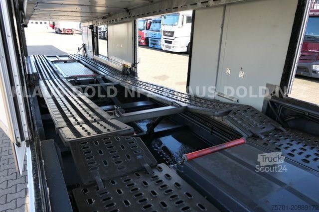 Semi-remorque porte-voitures KÄSSBOHRER SP 9-16 geschlossener Autotransporter