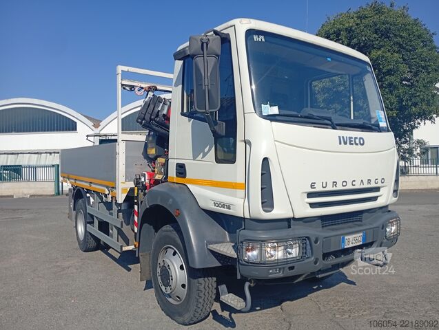 Autocamion cu caroserie tip cutie Iveco eurocargo 100e18