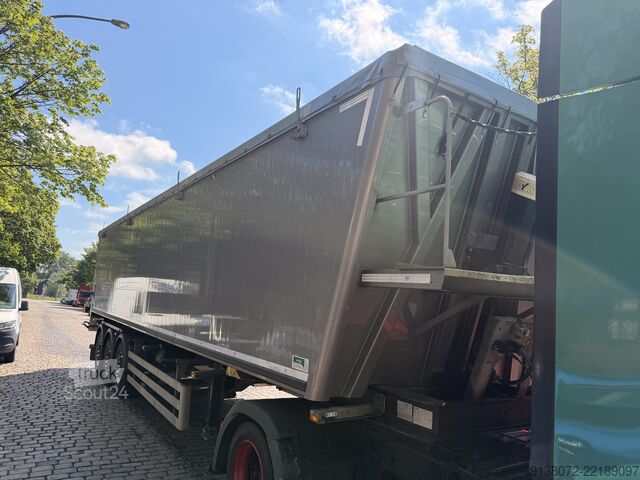 Semiremorcă basculantă Heitling HK 60 Kubik Kipper Auflieger ALU Jost