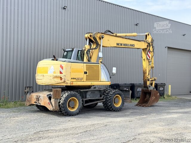 Gumikerekes kotrógép New Holland MH 5.6