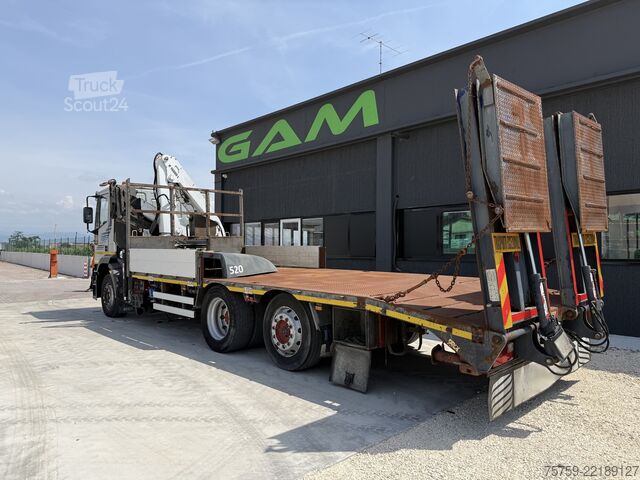 Gru montata su autocarro Iveco Eurotech 240E42 Pritsche mit Rampen+Kran