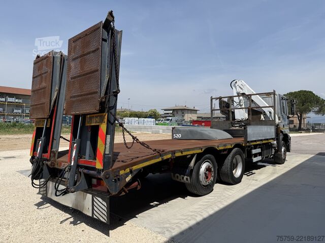 Gru montata su autocarro Iveco Eurotech 240E42 Pritsche mit Rampen+Kran