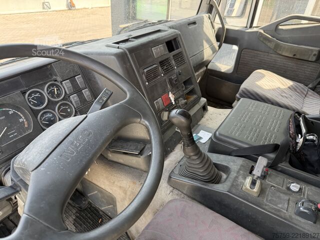 Gru montata su autocarro Iveco Eurotech 240E42 Pritsche mit Rampen+Kran
