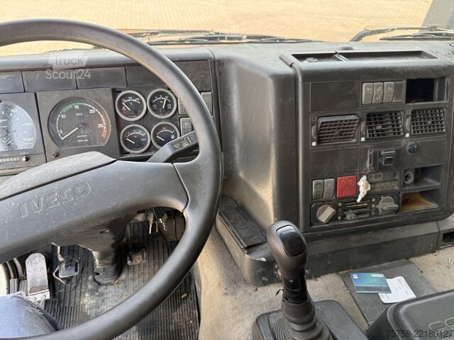 Gru montata su autocarro Iveco Eurotech 240E42 Pritsche mit Rampen+Kran