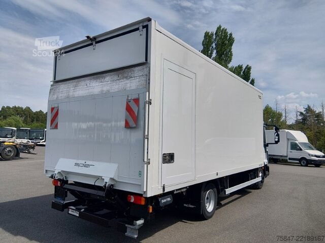 Samochód ciężarowy typu furgon Iveco EuroCargo ML 75 E 19/P LBW Türe im Koffe