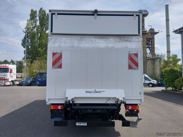 Samochód ciężarowy typu furgon Iveco EuroCargo ML 75 E 19/P LBW Türe im Koffe