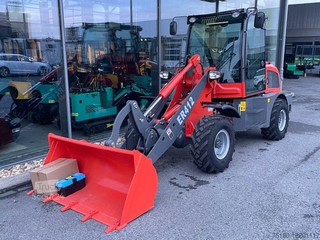 Pala gommata Everun ER 412 NEU Radlader Hoflader EURO 5