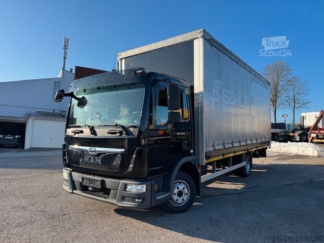 Camion bâché MAN TGL 8.220 4x2 BL ¤6d 8,6to. Schalter A/C LBW