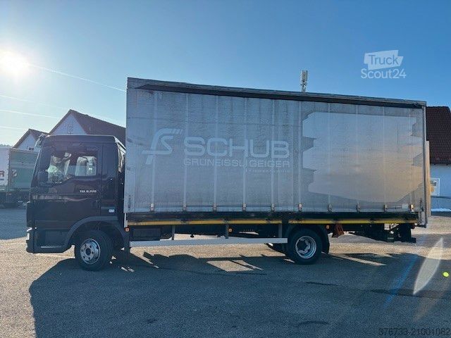 Camion bâché MAN TGL 8.220 4x2 BL ¤6d 8,6to. Schalter A/C LBW