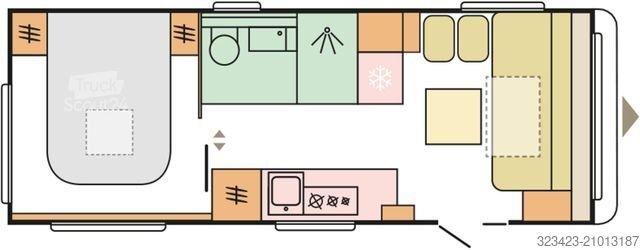 Caravane ADRIA Astella 644 DP Backofen,ALDE,Klima,Markise,Cityw
