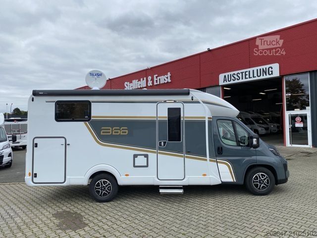 Camping-car semi-intégré BÜRSTNER B66 TD 690 *Hubbett*Automatik*Markise*Lithium*