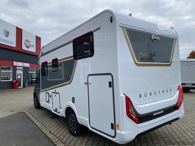 Camping-car semi-intégré BÜRSTNER B66 TD 690 *Hubbett*Automatik*Markise*Lithium*