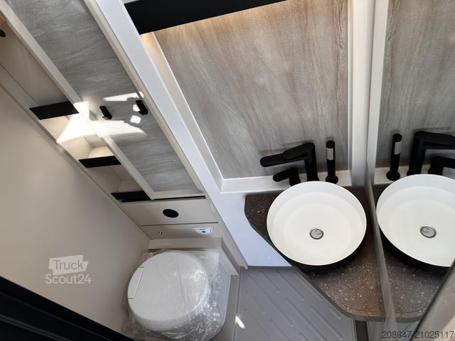 Half-integraal camper BÜRSTNER Signature SFT 7.0 *Lithium 300 Ah*Solar*Markise*