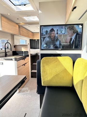 Half-integraal camper BÜRSTNER Signature SFT 7.0 *Lithium 300 Ah*Solar*Markise*