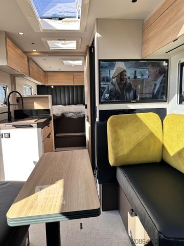 Half-integraal camper BÜRSTNER Signature SFT 7.0 *Lithium 300 Ah*Solar*Markise*