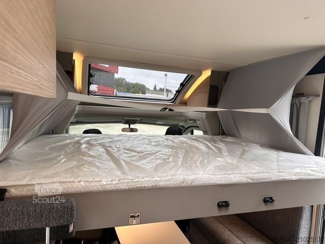 Camping-car semi-intégré BÜRSTNER Campeo TD 590 *Heckbad*Hubbett*Diesel 90L*Flex*