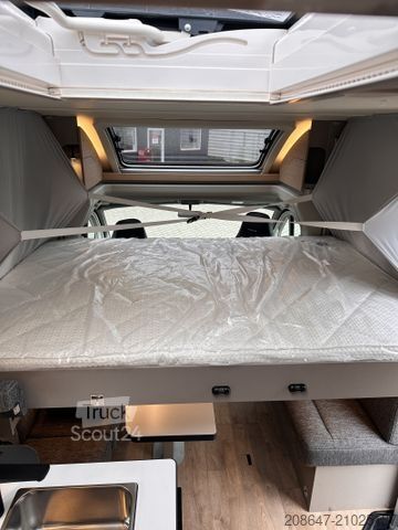 Camping-car semi-intégré BÜRSTNER Campeo TD 590 *Heckbad*Hubbett*Diesel 90L*Flex*