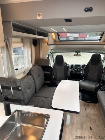 Camping-car semi-intégré BÜRSTNER Campeo TD 590 *Heckbad*Hubbett*Diesel 90L*Flex*