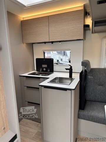 Camping-car semi-intégré BÜRSTNER Campeo TD 590 *Heckbad*Hubbett*Diesel 90L*Flex*