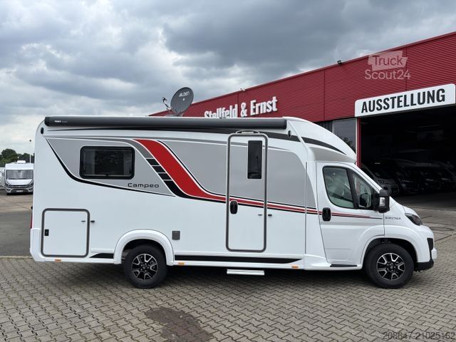 Camping-car semi-intégré BÜRSTNER Campeo TD 660 *Solar*Markise*Hubbett*