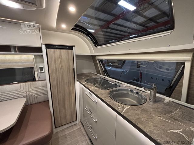 Caravane BÜRSTNER Averso HL 525 TS *Heckbad*Mover*1.Hand*Markise*