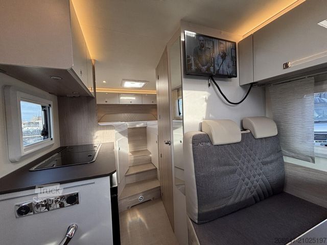 Camping-car semi-intégré BÜRSTNER Lineo T 620 G *Automatik*Navi/RFK*Solar*Markise*