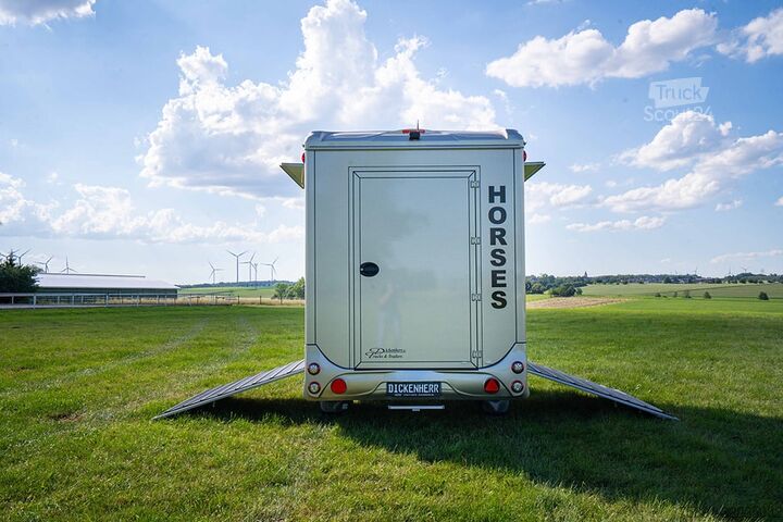 прицеп для перевозки лошадей Dickenherr 2 Rampen Klima im Pferdeabteil Solar
