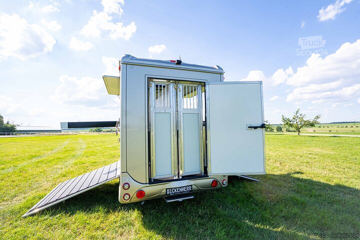прицеп для перевозки лошадей Dickenherr 2 Rampen Klima im Pferdeabteil Solar