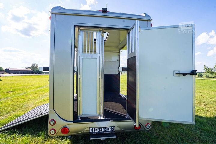 прицеп для перевозки лошадей Dickenherr 2 Rampen Klima im Pferdeabteil Solar