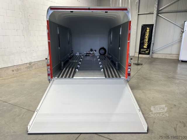 Autotransporter Anhänger Cheval Liberte Debon C2000 Roadster ALF Autotransporter geschlossen