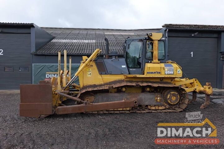 Dozer Komatsu D 65 PX-15 E0 ripper manual engine - 388cm wide