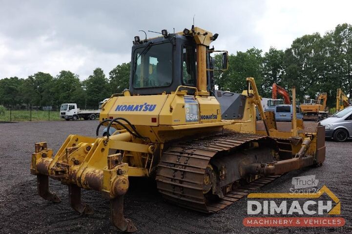 Dozer Komatsu D 65 PX-15 E0 ripper manual engine - 388cm wide