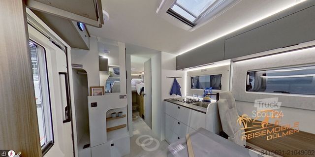 Półzintegrowany kamper LMC Cruiser 750 EF Sicherheits-Paket Automatik RFK