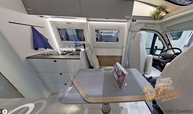 Półzintegrowany kamper LMC Cruiser 750 EF Sicherheits-Paket Automatik RFK