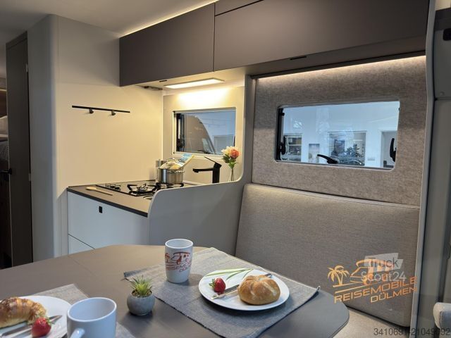Półzintegrowany kamper LMC Cruiser 750 EF Sicherheits-Paket Automatik RFK