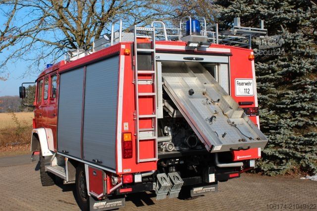 Autre MERCEDES-BENZ 917 AF 4x4 Single Bereift LF8/6 DOKA ABS *TOP *