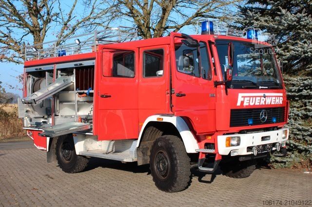 друго MERCEDES-BENZ 917 AF 4x4 Single Bereift LF8/6 DOKA ABS *TOP *