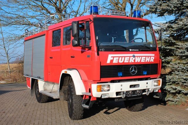 друго MERCEDES-BENZ 917 AF 4x4 Single Bereift LF8/6 DOKA ABS *TOP *