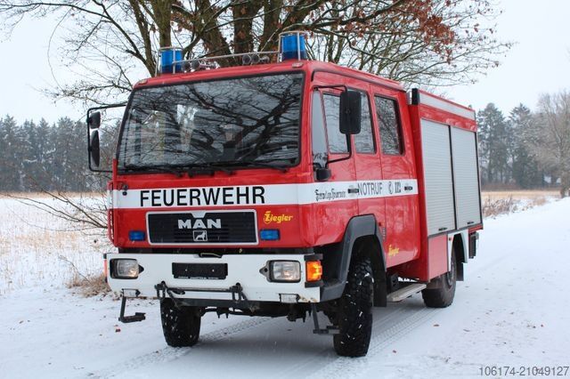 Autre MAN 8.174 LAE 4x4 *Single Bereift* Feuerwehr LF 8/6