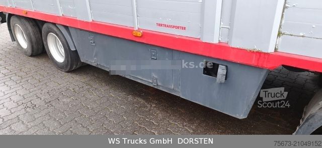 Remorque de transport de chevaux  KABA 3 Stock  Hubdach Viehanhänger