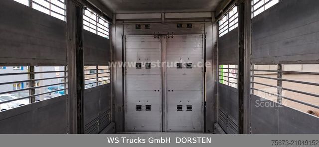 Remorque de transport de chevaux  KABA 3 Stock  Hubdach Viehanhänger