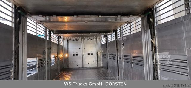 Remorque de transport de chevaux  KABA 3 Stock  Hubdach Viehanhänger