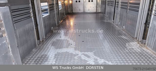 Remorque de transport de chevaux  KABA 3 Stock  Hubdach Viehanhänger