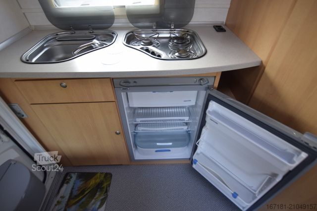 Caravane TEC Travelbird 340 HK mit Vorzelt