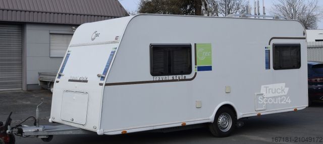 Caravane TEC Travel Style 450E mit Mover und Vorzelt