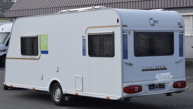 Caravane TEC Travel Style 450E mit Mover und Vorzelt
