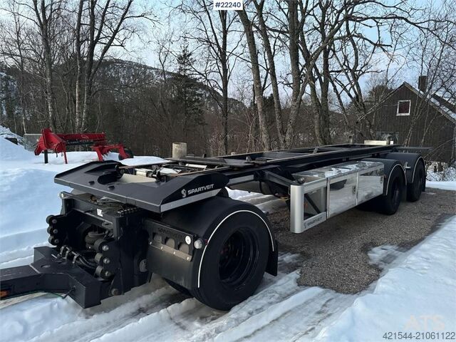 Portal arm system  Spartveit KSL-3 hook trailer
